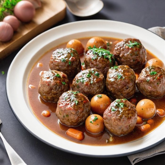 Cuisson des Boulettes de Viande Surgelées