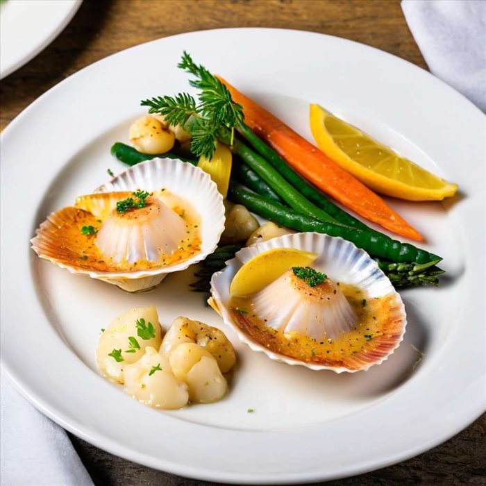 Accompagnements idéaux pour délicieuses coquilles Saint-Jacques