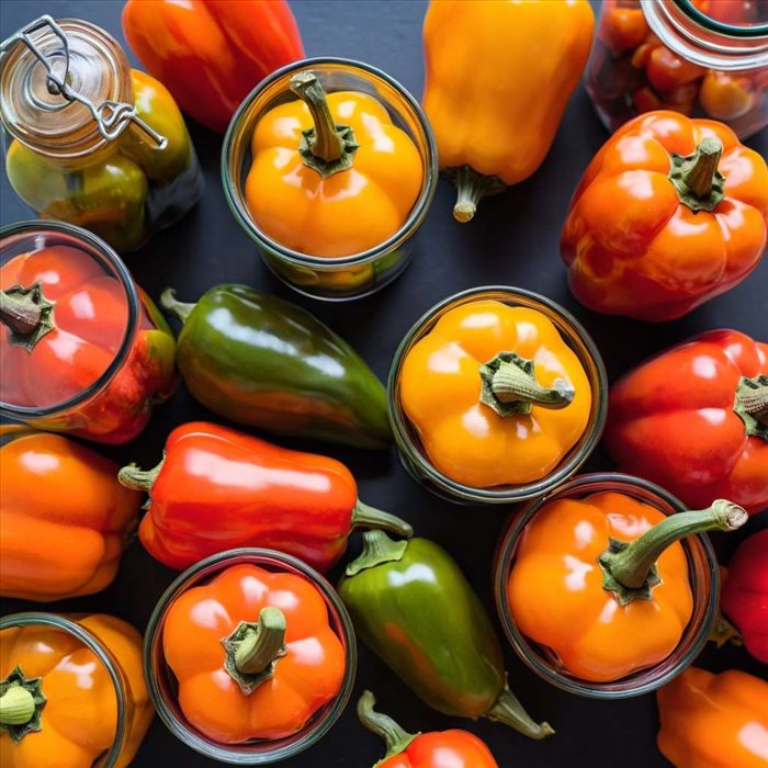 Conserver des Poivrons : Astuces pour les Garder Croquants