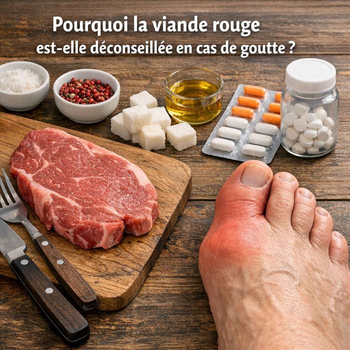 Viande rouge et goutte : pourquoi l’éviter ?
