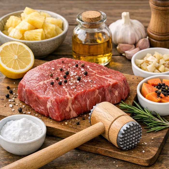 Comment attendrir une viande trop dure naturellement ? | Astuces faciles