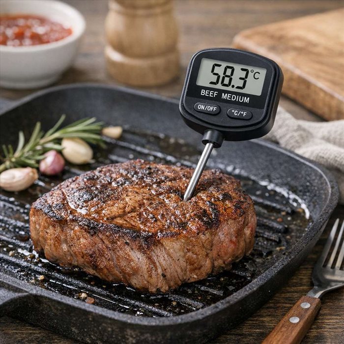 Mesurer la cuisson d’une viande avec une sonde : guide pratique