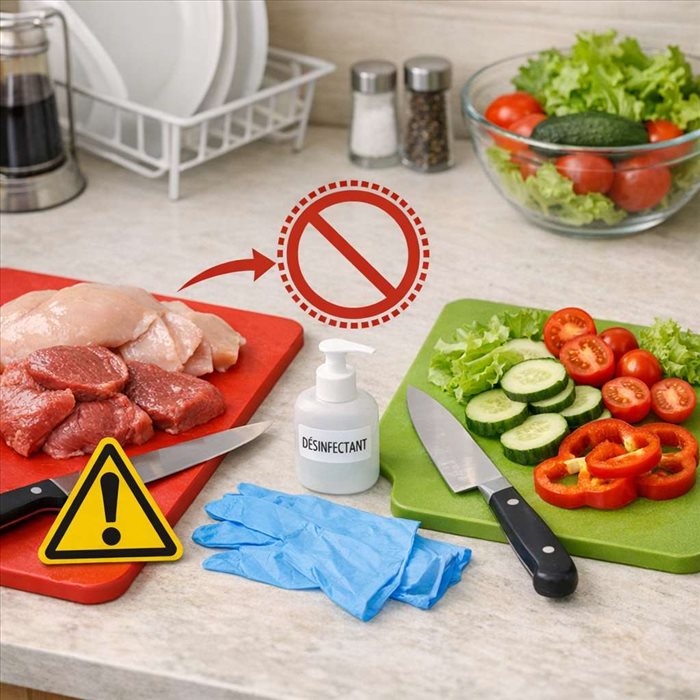 Éviter la contamination croisée avec la viande crue : guide pratique