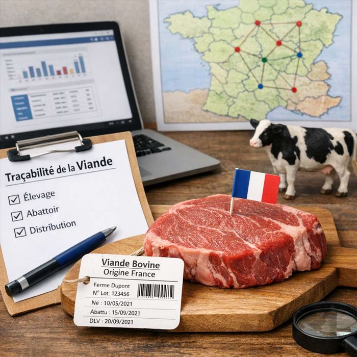 Traçabilité de la viande en France : comprendre son parcours