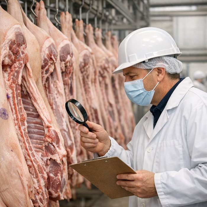Inspection sanitaire des viandes en abattoir : guide complet