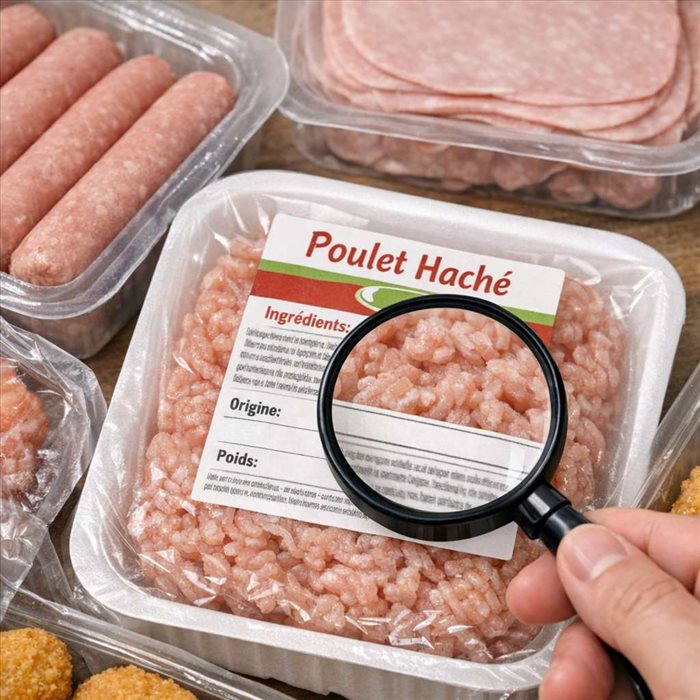 Viande séparée mécaniquement : comment la repérer sur l’étiquette