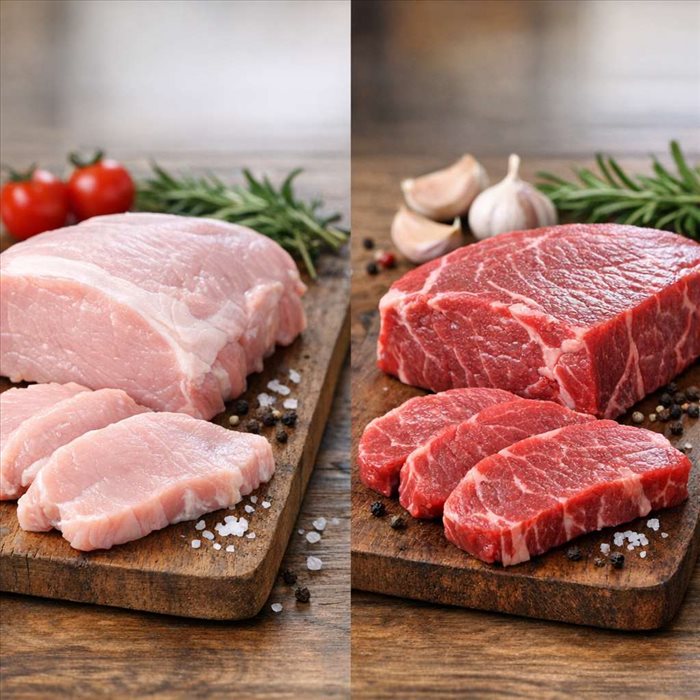 Pourquoi la viande de veau est-elle plus claire que le bœuf ?