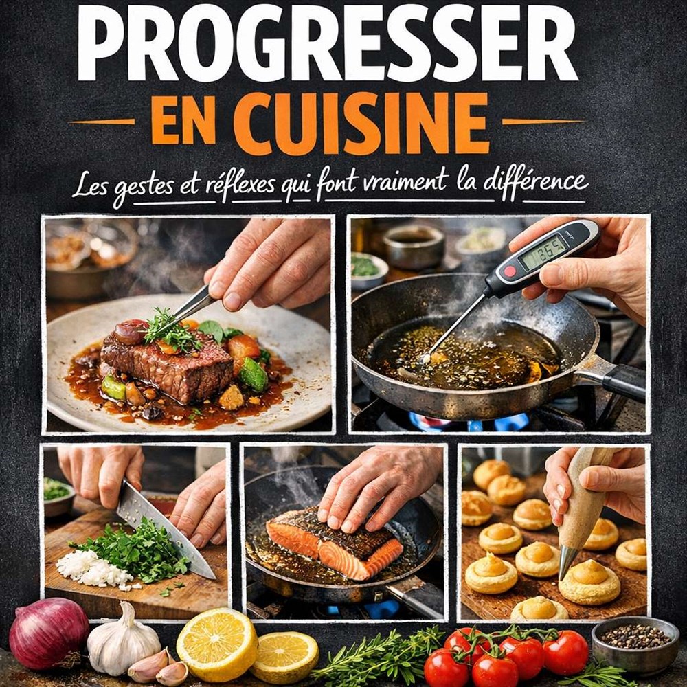 Progresser en cuisine : les gestes et réflexes qui font vraiment la différence