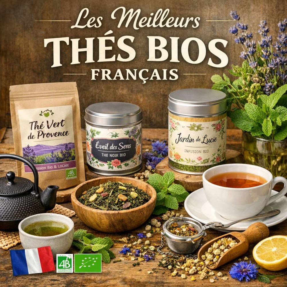 Les meilleurs thés bios français