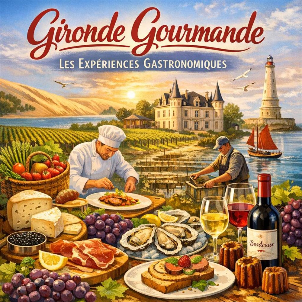 Quelles expériences gastronomiques vivre absolument en Gironde ?