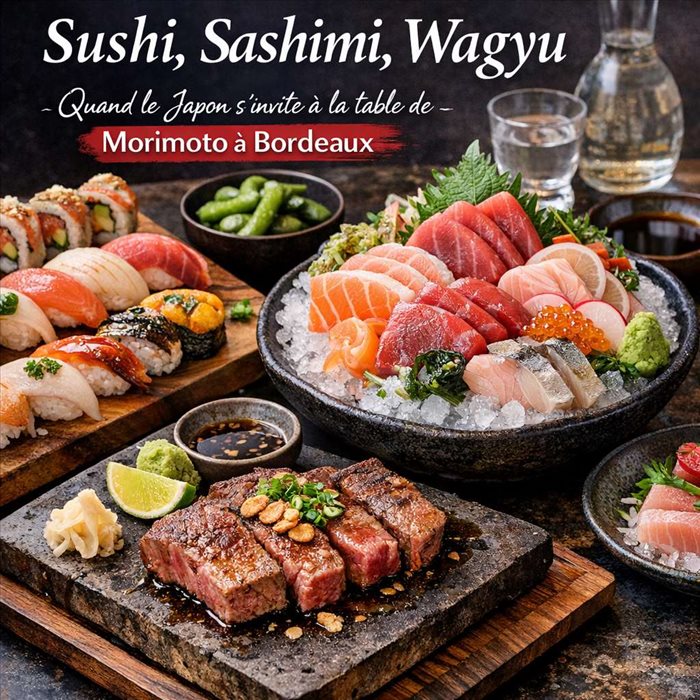Restaurant Morimoto Bordeaux : l'excellence japonaise