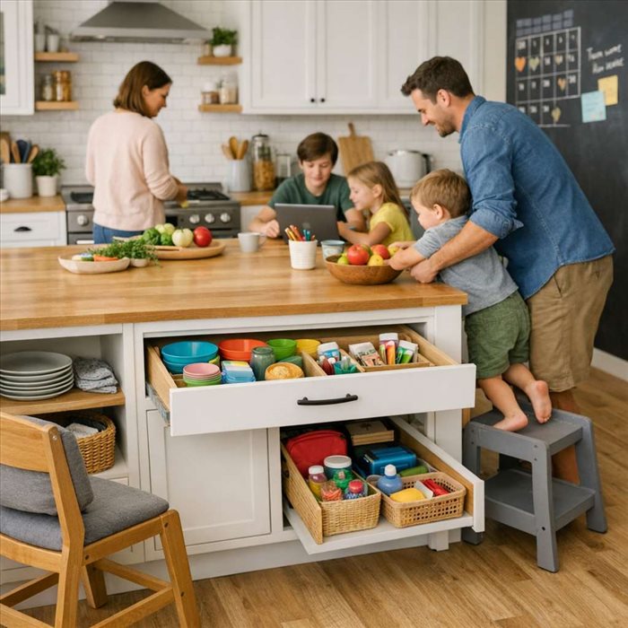 Adapter sa cuisine aux besoins d’une famille : conseils clés