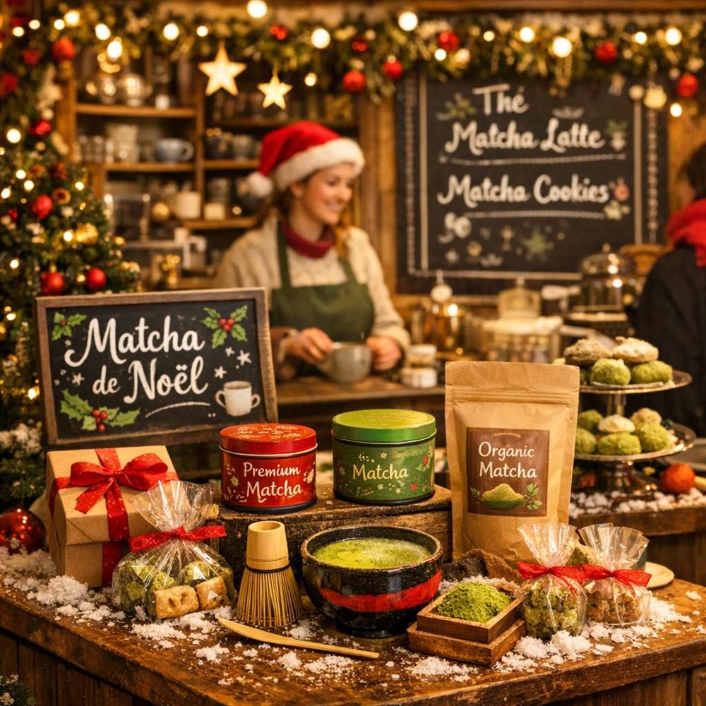 Où acheter du matcha à Noël ?