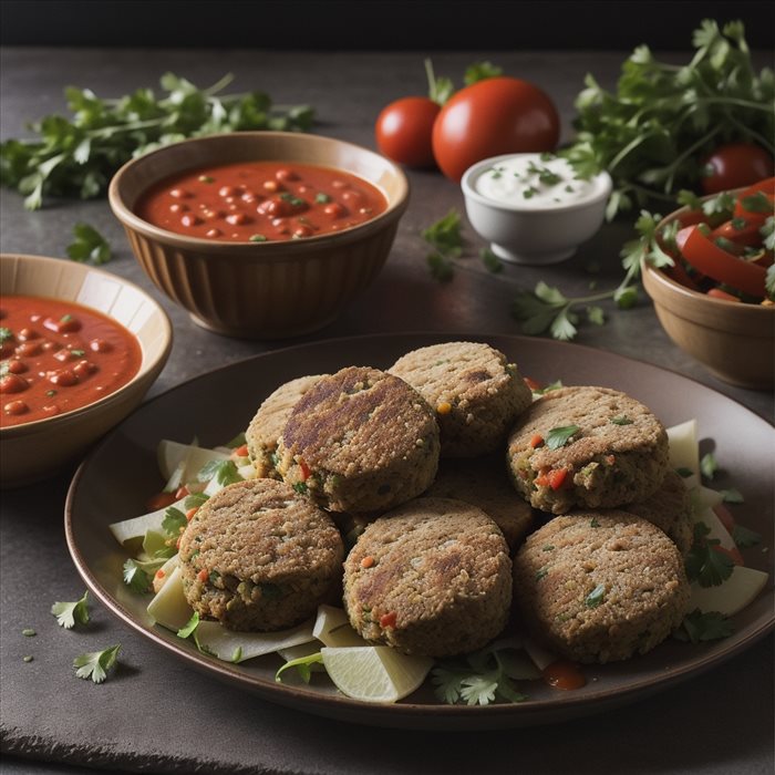 Accompagnez vos falafels : sauces, houmous, salade verte et plus !