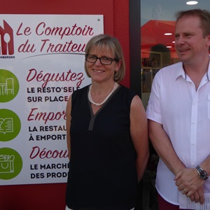 Laurette, un commerçant à Sarreguemines