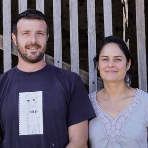 Olivier, un producteur de fruits à Millau