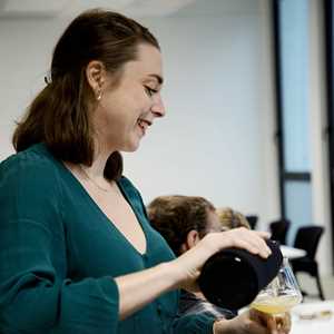 Marie-Emmanuelle, un sommelier à Mauges-sur-Loire